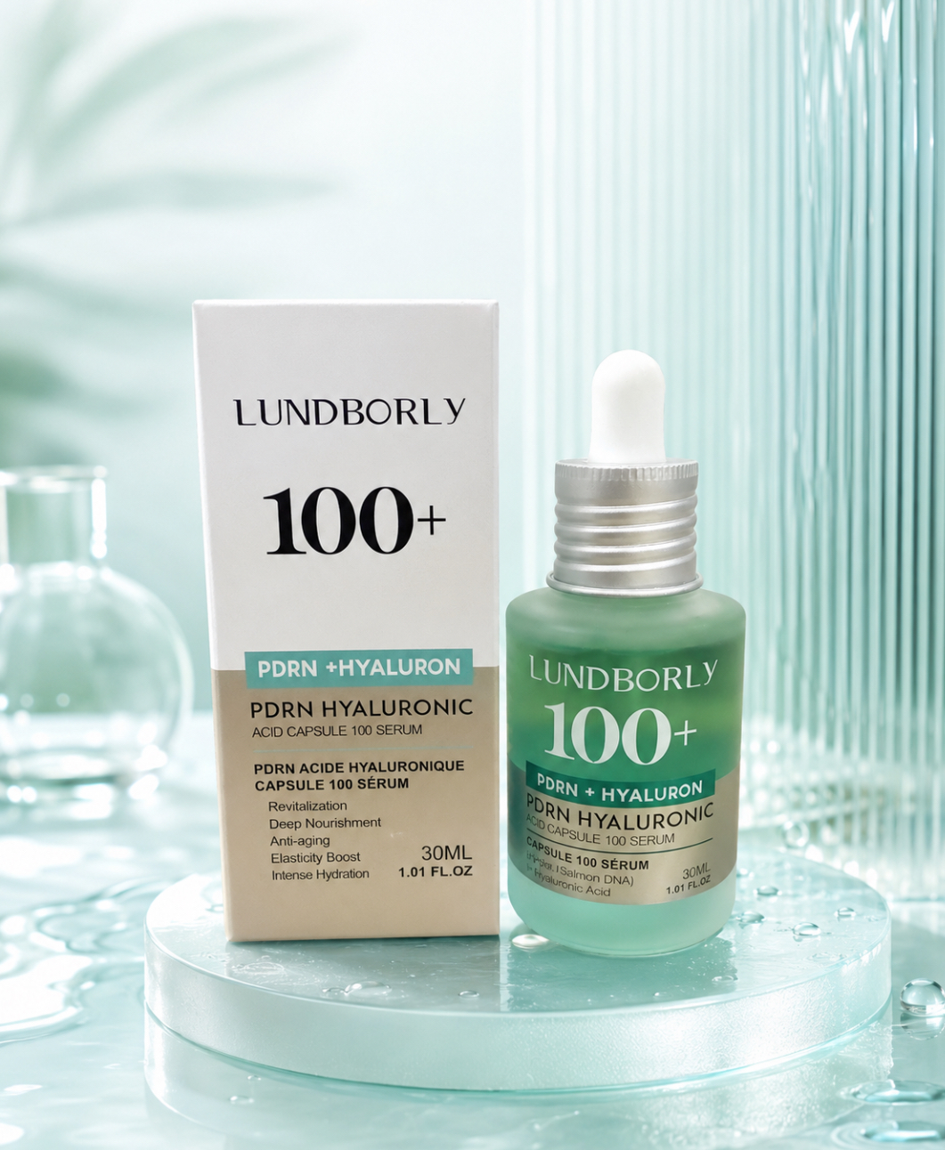 Serum Facial PDRN + Ácido Hialurónico