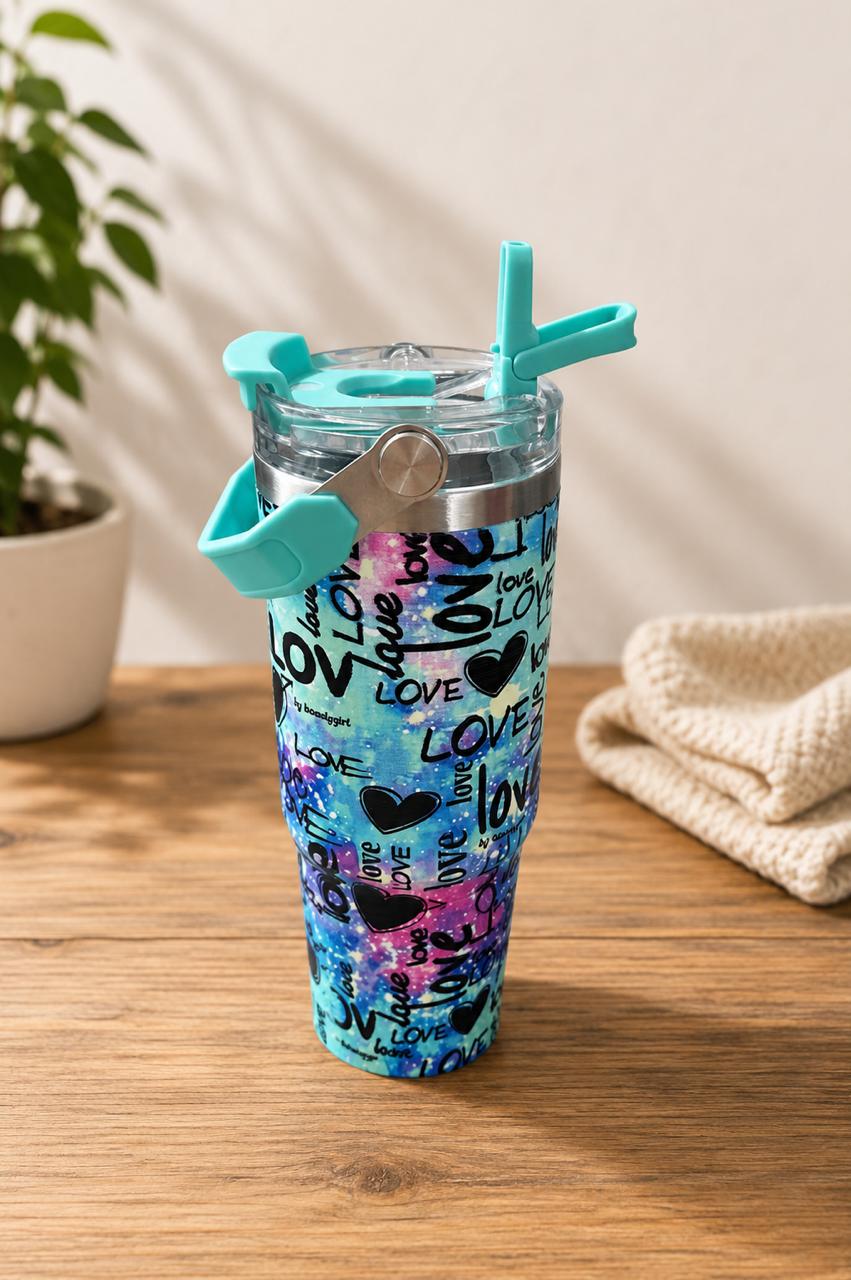 Vaso termico de acero inoxidable love