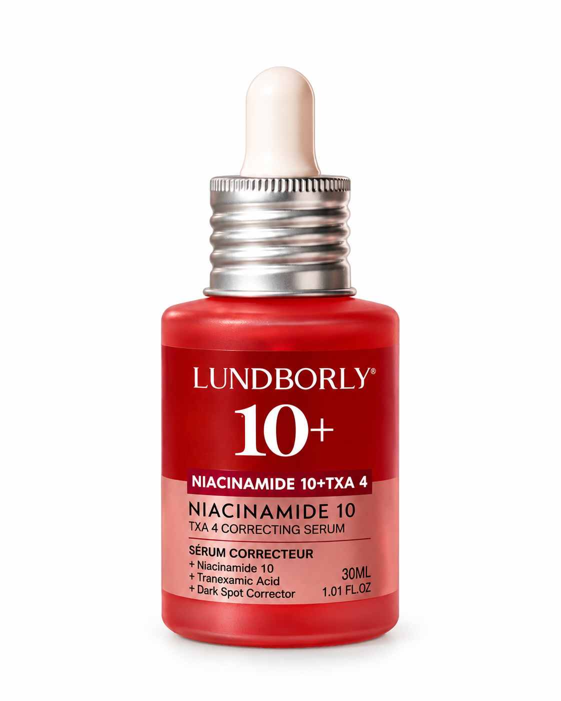 Sérum Niacinamida 10% + Ácido Tranexámico Lundborly 30 ml – Antimanchas