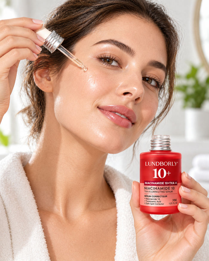 Sérum Niacinamida 10% + Ácido Tranexámico Lundborly 30 ml – Antimanchas