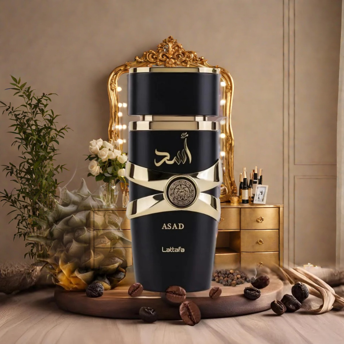 Perfume Árabe Hombre Asad Negro Kakaziyan 100 ml