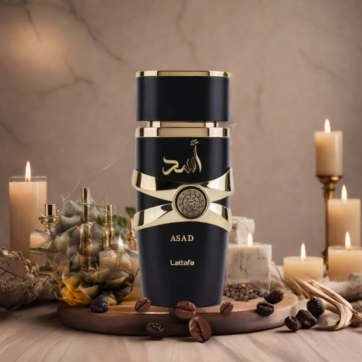 Perfume Árabe Hombre Asad Negro Kakaziyan 100 ml