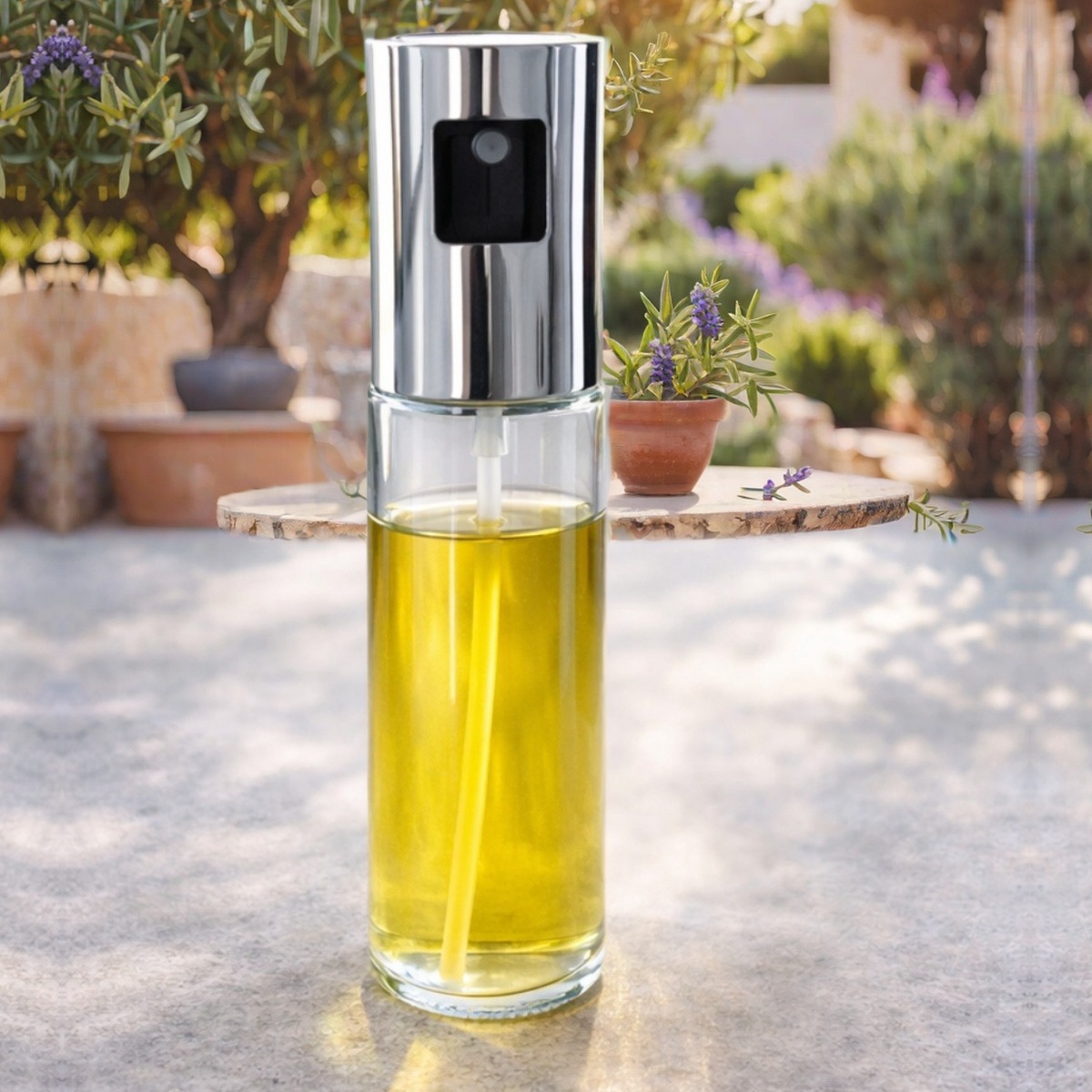 Rociador de Aceite Spray de Vidrio 100 ml – Aceitero Pulverizador