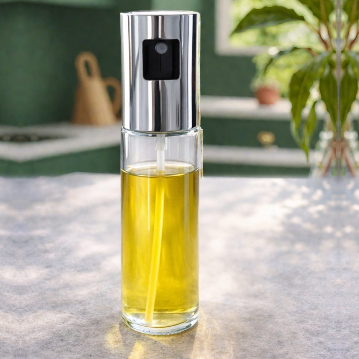 Rociador de Aceite Spray de Vidrio 100 ml – Aceitero Pulverizador