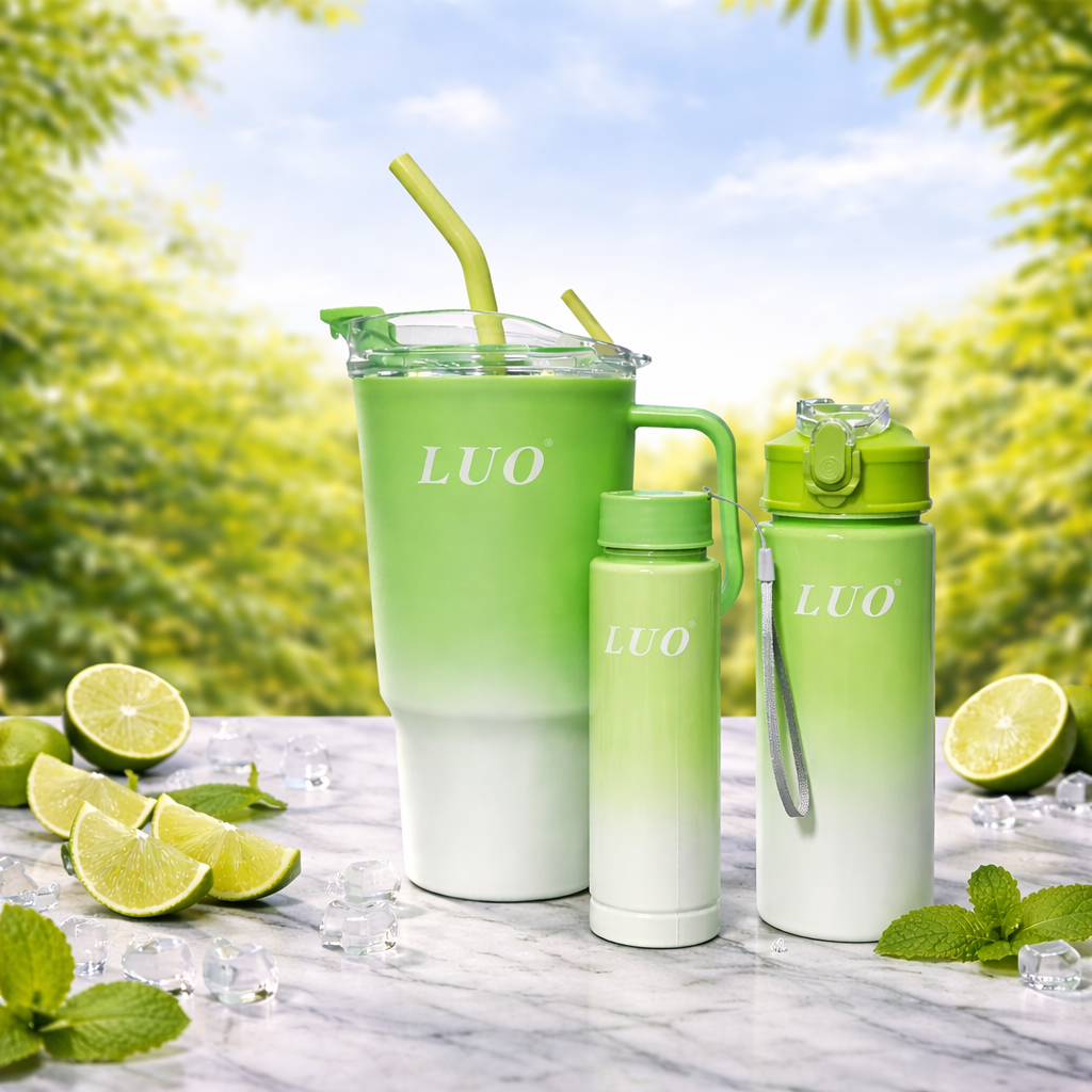 Vaso de plástico 3 en 1