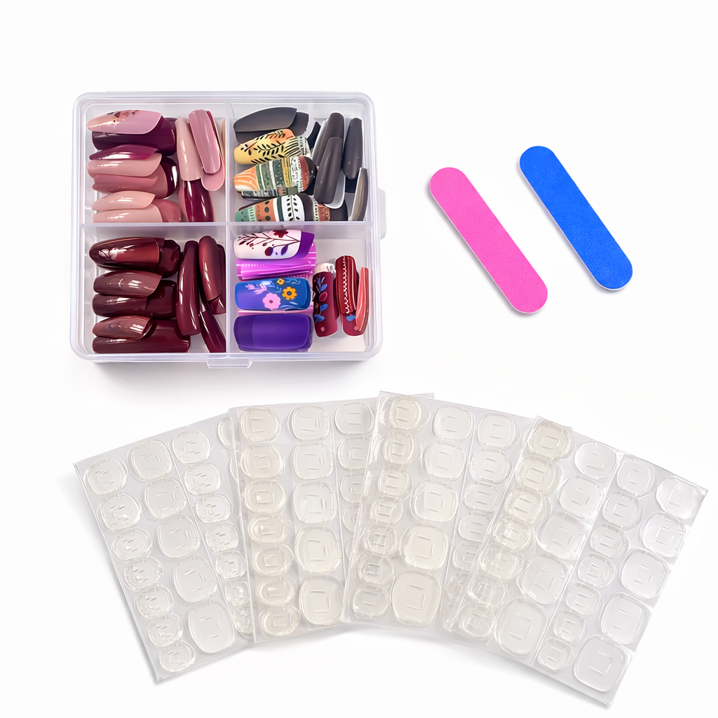 Kit de Uñas Postizas – 96 piezas