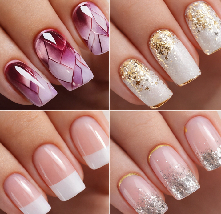 Uñas postizas por juego.