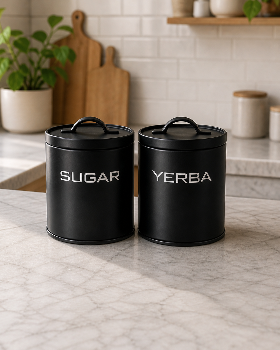 Set de contenedores de cocina -Diseño minimalista premium
