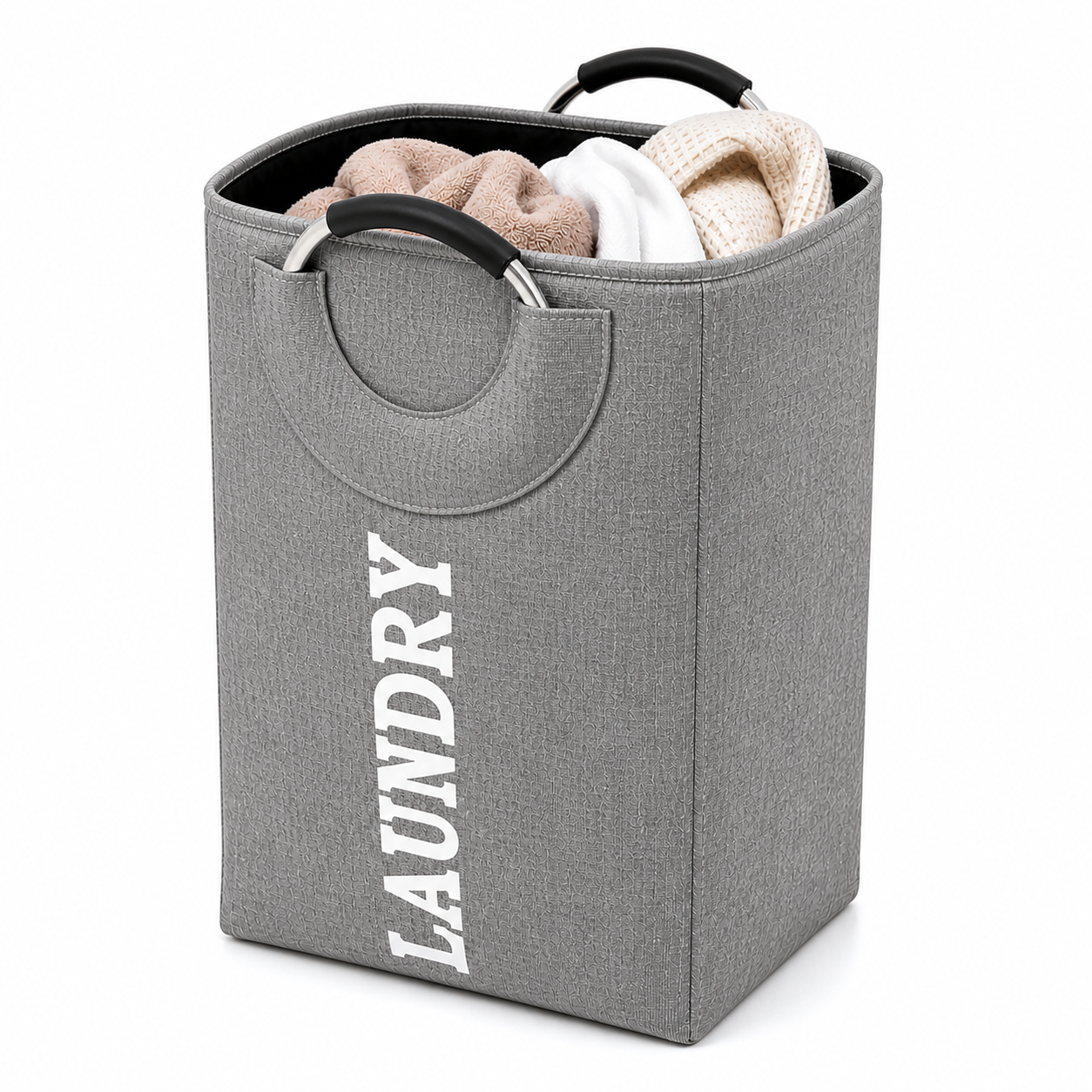CESTO DE ROPA SUCIA LAUNDRY MANIJA CIRCULAR