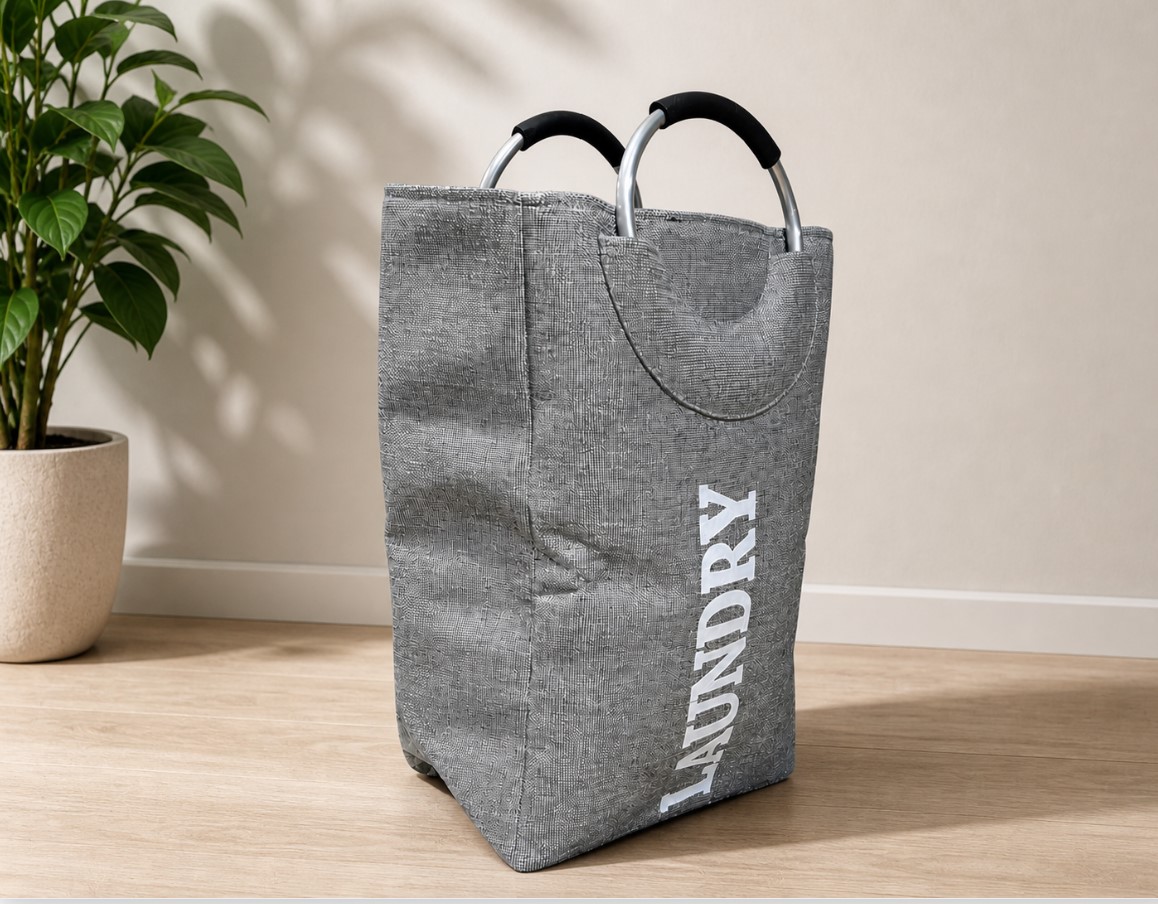 CESTO DE ROPA SUCIA LAUNDRY MANIJA CIRCULAR